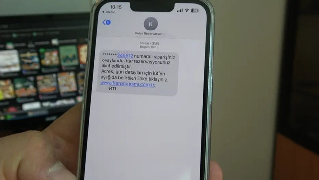 Sakın bu mesaja tıklamayın: Dolandırıcıların 'iftar rezervasyon' oyunu! - Resim : 1
