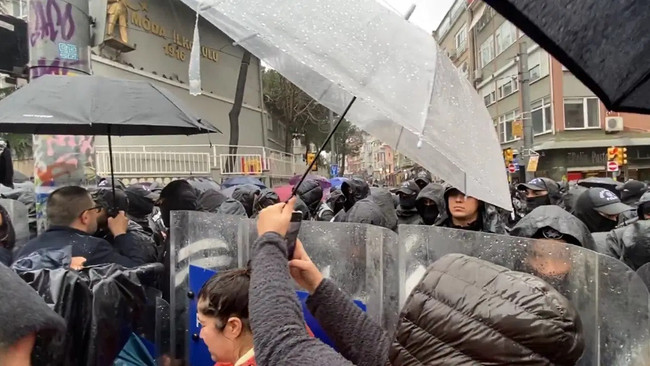 Tutuklu gazeteciler için eyleme polis engeli! Basın özgürlüğü için buluştular… - Resim : 3