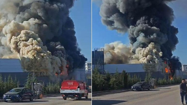 Ankara’da boya fabrikasında yangın: 1 işçi yaşamını yitirdi, 2 yaralı - Resim : 2