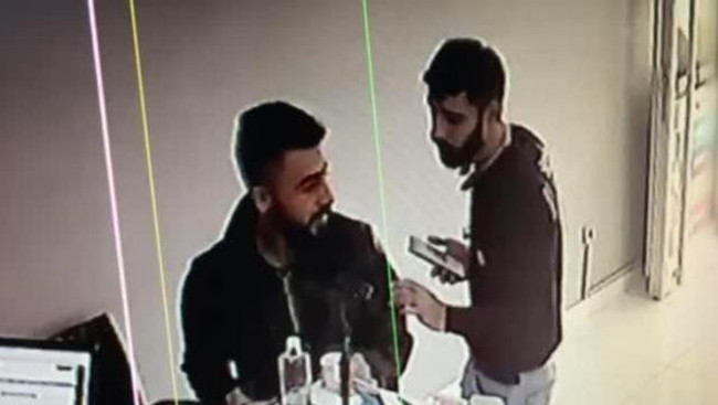 Taksim bombacısına yardım eden 2 şüphelinin buluştuğu anlar ortaya çıktı! - Resim : 1