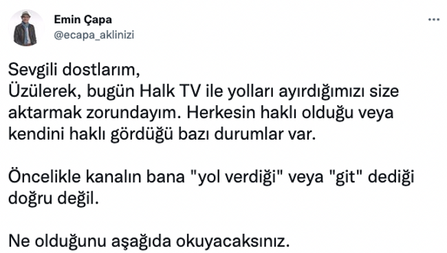 Halk TV’den flaş Özlem Gürses ve Emin Çapa kararı! Sebep YouTube yayınları mı? - Resim : 2