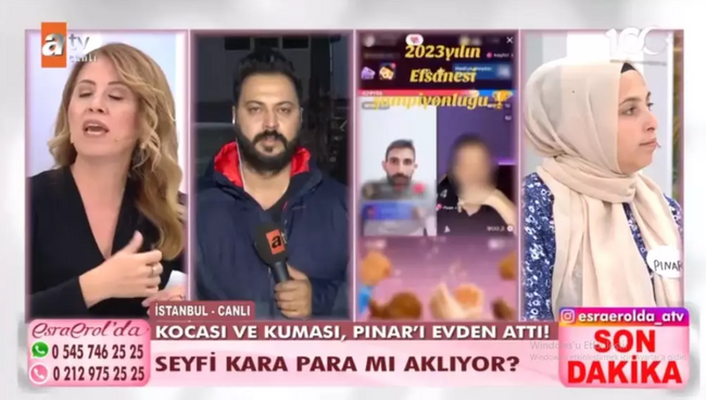 Esra Erol'da TikTok'tan kara para aklama iddiası! Eşi kumasıyla bir olup evden attı - Resim : 1