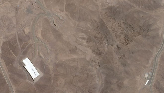 İran’daki Fordo nükleer tesisi uydudan görüntülendi! Trump 'Artık yok' demişti… - Resim : 1