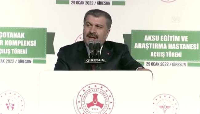 Bakan Koca'dan salgının seyriyle ilgili çarpıcı sözler: "En yüksek sesle söylüyorum..." - Resim : 1