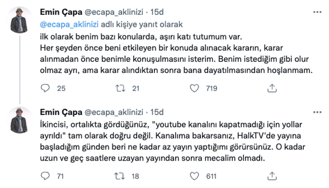 Halk TV’den flaş Özlem Gürses ve Emin Çapa kararı! Sebep YouTube yayınları mı? - Resim : 3
