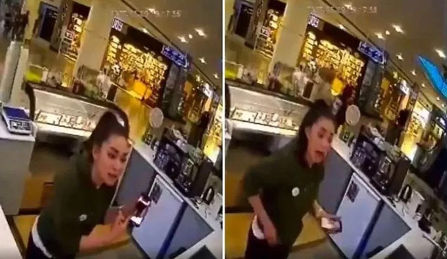 AVM'de taciz skandalı! Telefonu elinden alıp parçaladı - Resim : 1