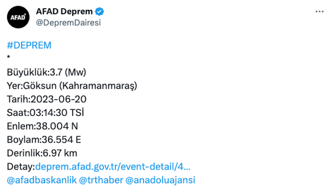 Kahramanmaraş beşik gibi! Yeniden sallandı… - Resim : 1
