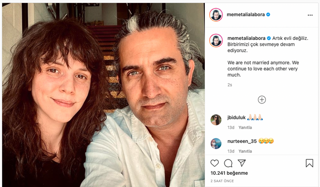 Memet Ali Alabora ve eşinden şoke eden karar! 'Bu metni beraber yazdık' - Resim : 2