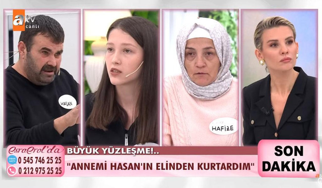 Genç kızın isteği Esra Erol'u şaşırttı! Annesi internetten tanıştığı adamla kaçmıştı - Resim : 2