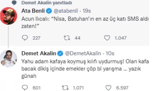 Demet Akalın'dan Acun Ilıcalı'ya Survivor çıkışı: Adam kafaya koymuş, kılıfı uydurmuş! - Resim : 3