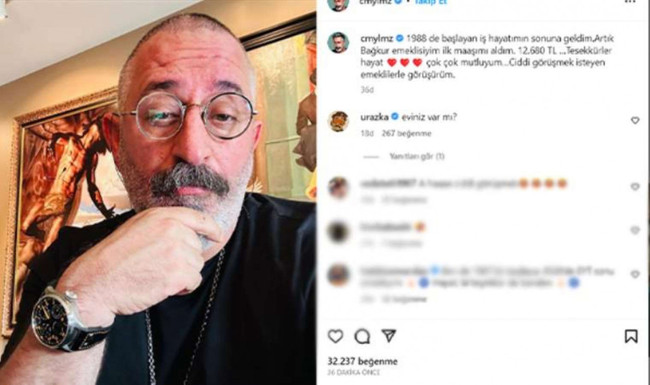 Cem Yılmaz emekli olduğunu açıkladı! İşte alacağı maaş - Resim : 1