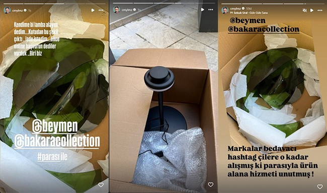 Cem Yılmaz ünlü markaya isyan etti: 43 bin liralık lamba için 43 milyonluk zarar! - Resim : 2