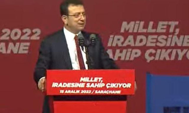 6'lı masadan Ekrem İmamoğlu'na destek mitingi! Bir tek o lider katılmadı - Resim : 4