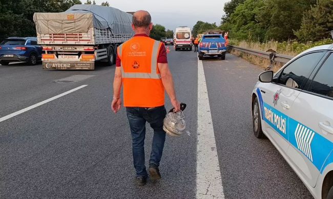 Otoyolda piknik tüpü faciası! Ölü ve yaralılar var - Resim : 1