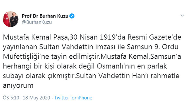 Bahçeli'nin danışmanından Burhan Kuzu ve Sabah'a sert tepki! - Resim : 1