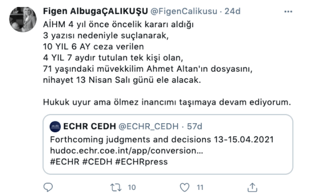 AİHM, Ahmet Altan’ın başvurusuna 13 Nisan’da bakacak! - Resim : 2