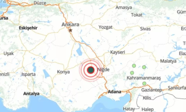Deprem riski düşük olan Konya'da korkutan deprem - Resim : 1