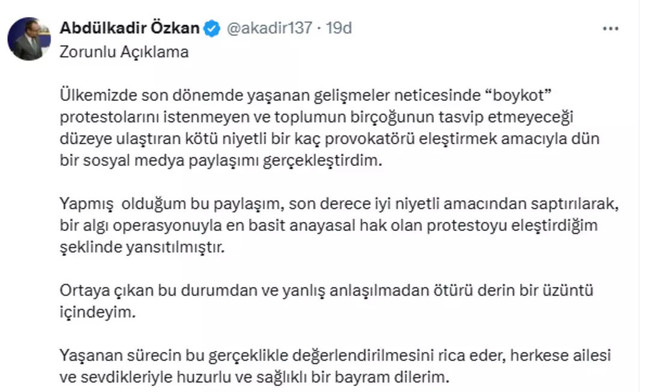Boykot edilen DBL Entertainment’ın sahibi Abdülkadir Özkan’dan geri adım: Derin bir üzüntü içindeyim - Resim : 3