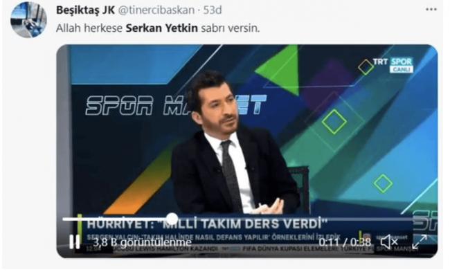 TRT Spor canlı yayınında şaşırtan çıkış! 'Dilini doğru kullanacaksın' - Resim : 2