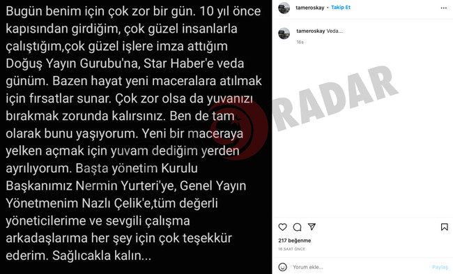Star Haber'den TRT’ye üst düzey transfer! İstanbul Haber Müdürü kim oldu? - Resim : 1