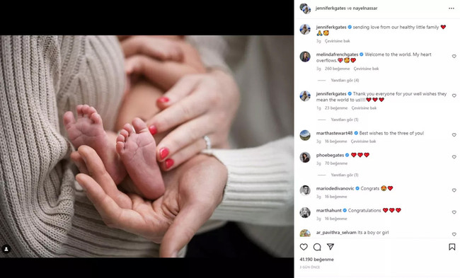 Mıcrosoft’un kurucusu Bill Gates dede oldu! - Resim : 1