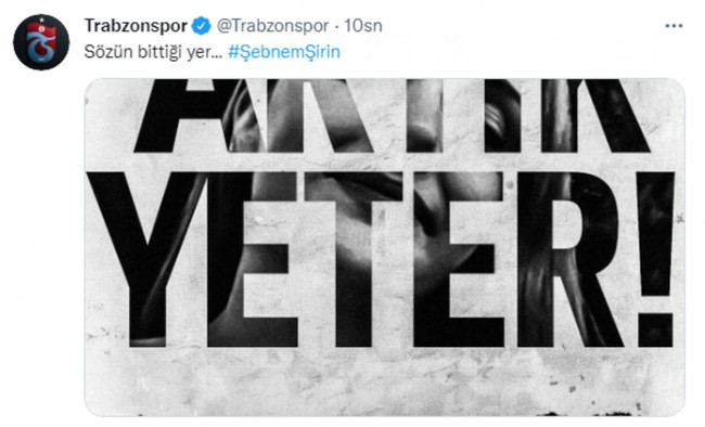 Spor camiası 'Şebnem Şirin' cinayetine sessiz kalmadı! Sosyal medyadan tepki gösterdi - Resim : 5