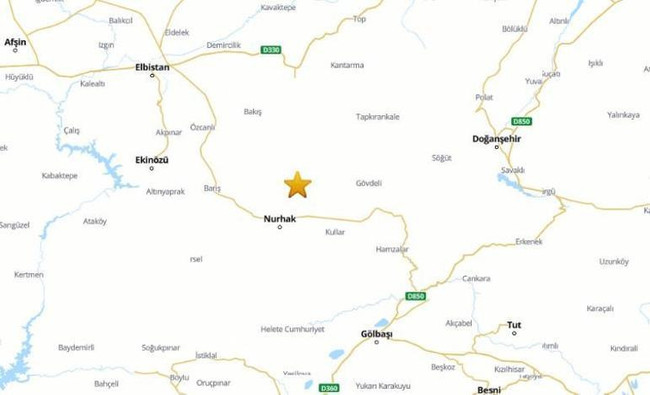 Kahramanmaraş güne depremle uyandı! AFAD açıkladı: 3.6 büyüklüğünde… - Resim : 1