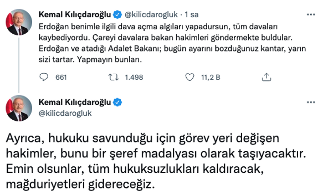 Kemal Kılıçdaroğlu’ndan ‘yargı’ çıkışı! ‘Ayarını bozduğunuz o kantar…’ - Resim : 1