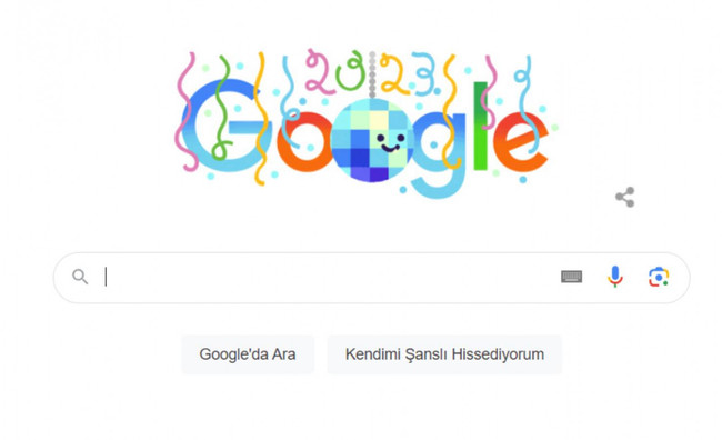 Google'dan yeni yıla özel ‘doodle’! - Resim : 1