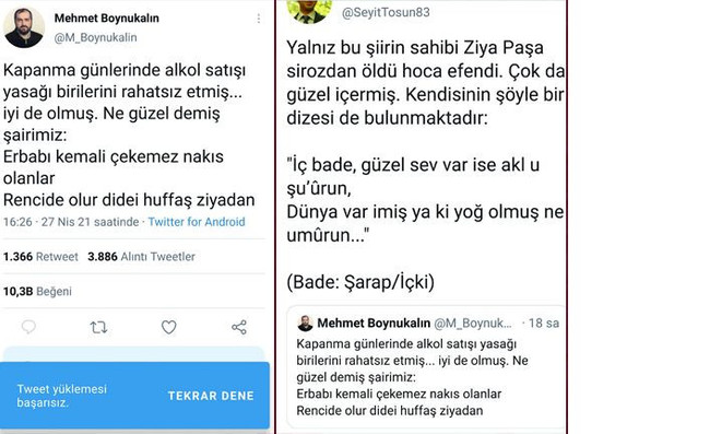 İ&ccedil;ki paylaşımını apar topar sildi! Boynukalın'a 'Ziya Paşa' s&uuml;rprizi! - Resim : 1