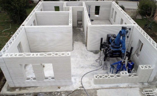 Türkiye'de bir ilk! Üç boyutlu yazıcıyla depreme dayanıklı ev! - Resim : 2