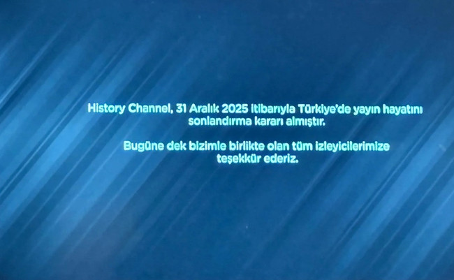 Bir televizyon kanalı yayınlarını sonlandırdı! Veda mesajında izleyiciye teşekkür edildi… - Resim : 1