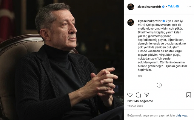 Ziya Selçuk istifasından sonra ilk paylaşımını yaptı! ‘Hep sorulan’ soruya yanıt verdi... - Resim : 1