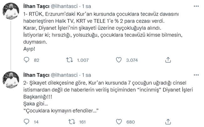 İlhan Taşçı ve Okan Konuralp verilen cezalara isyan etti: "İstiyorlar ki çocuklara tecavüzü..." - Resim : 2