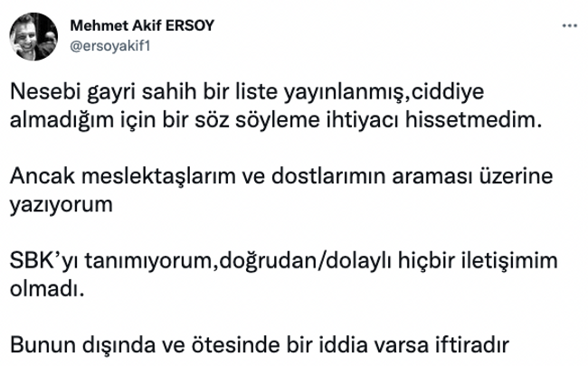 Bir SBK açıklaması da Mehmet Akif Ersoy'dan! - Resim : 1