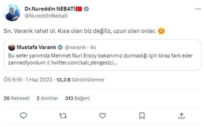Bakanlardan güldüren 'boy' paylaşımı! "Kısa olan biz değiliz" - Resim : 2