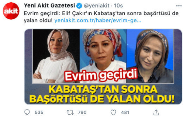 Faruk Bildirici’den 15 yazara ‘Kabataş’ çağrısı! ‘Diliniz kaba vicdanınız taş’ değilse özür dileyin - Resim : 1