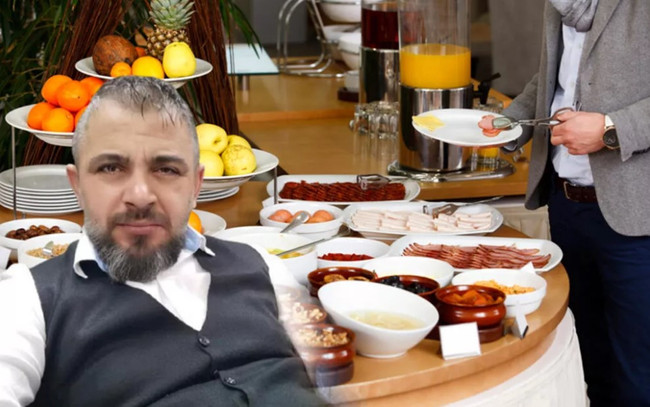 Lüks otelde kahvaltı yaptı, hayatı altüst oldu - Resim : 1