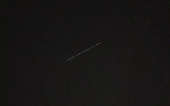 Starlink uyduları İstanbul’dan görüntülendi - Resim : 1
