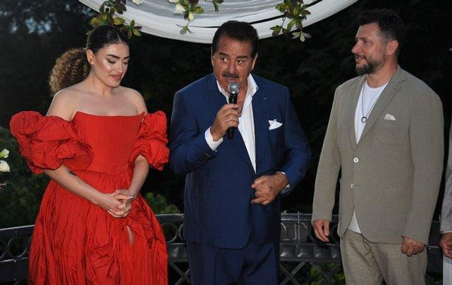Dilan Çıtak Tatlıses'in nişanında dikkat çeken anlar! İbrahim Tatlıses, damadına elini öptürmedi - Resim : 5
