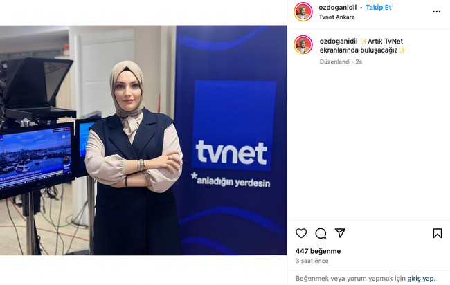 TvNet televizyonundan atama haberi geldi! - Resim : 1