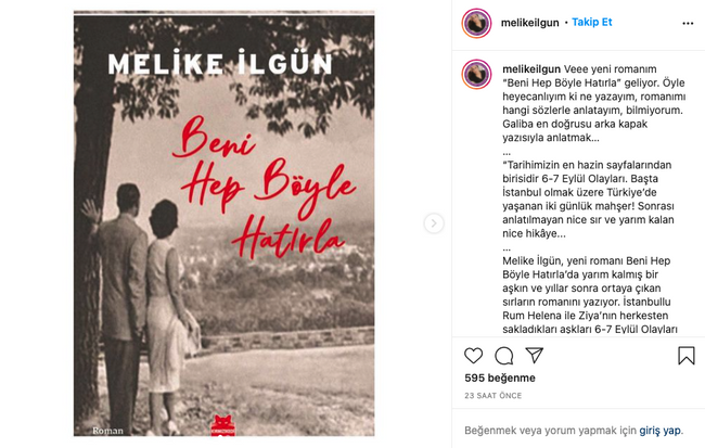 Eski haber sunucusu Yazar Melike İlgün’den roman müjdesi! ‘Öyle heyecanlıyım ki...’ - Resim : 1