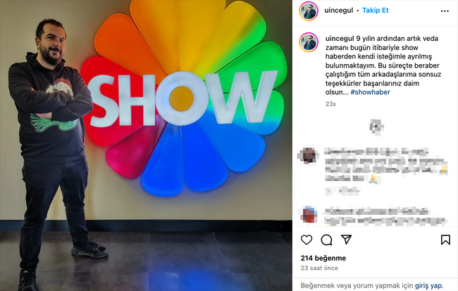 Show TV’den bir ayrılık bir transfer haberi! ‘9 yılın ardından veda zamanı…’ - Resim : 1