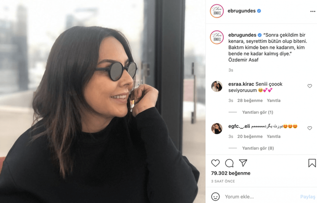 'Aldatma' iddialarının ardından Zarrab'dan boşanmıştı! Ebru Gündeş'ten kafaları karıştıran paylaşım - Resim : 1