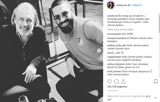 Arda Turan 'manevi abim' dediği Zafer Çika'nın cenaze törenine neden katılmadı? - Resim : 1
