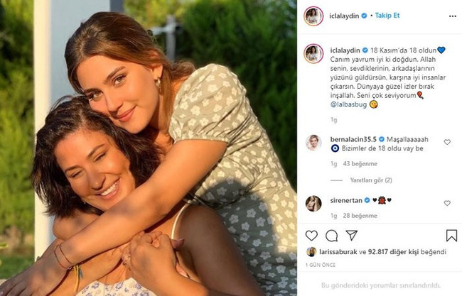 İclal Aydın kızının yeni yaşını böyle kutladı - Resim : 1