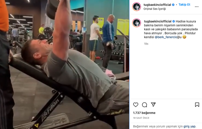 Tuğba Ekinci, nişanlısının vücudunu paylaşarak Hadise’ye misilleme yaptı! ‘Benimki…’ - Resim : 2