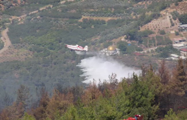 Hatay'daki orman yangınına sebebiyet veren 4 kişi yakalandı! - Resim : 1