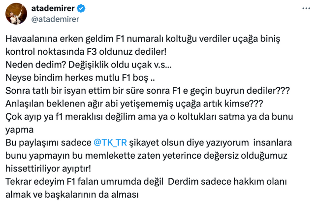 Ata Demirer, uçakta yaşadıklarının ardından isyan etti! ‘Ayıptır, yapmayın…’ - Resim : 1