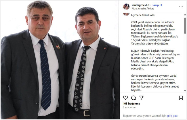 CHP'li belediyede peş peşe üç istifa - Resim : 2